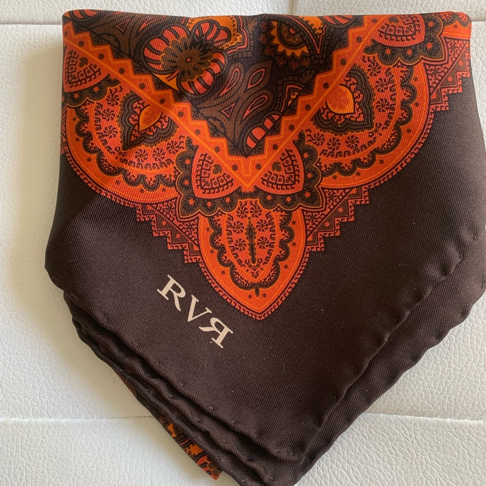 RVR silk pocket square
